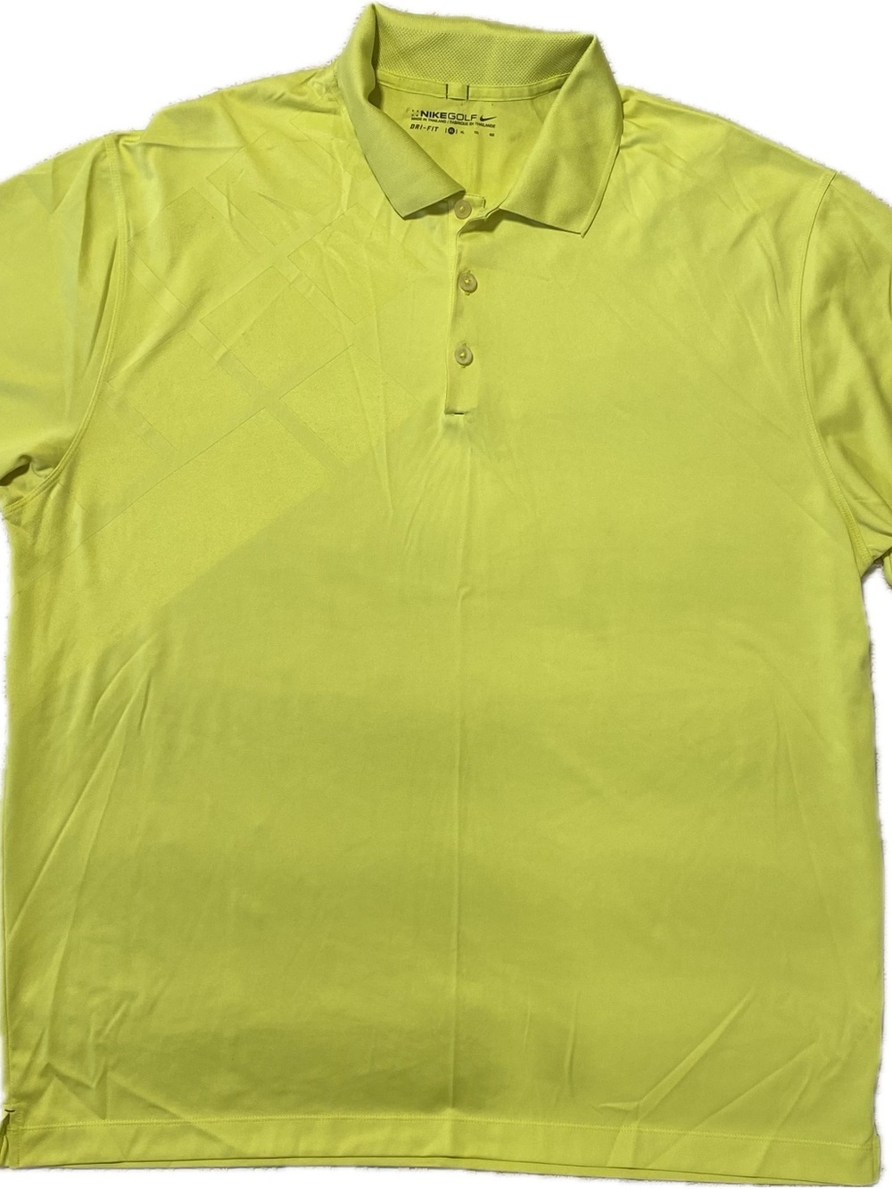 Nike Men’s Lime Yellow Polo Shirt